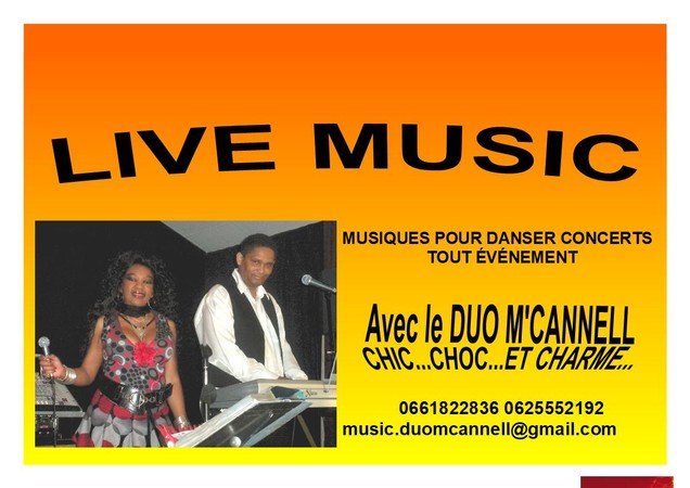 DUO M'CANNELL - GOSPEL MUSIQUE POUR DANSER CONCERTS