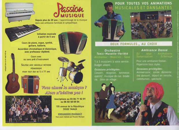 Ecole Passion Musique - Donne cours accordéon, piano, guitare, batterie