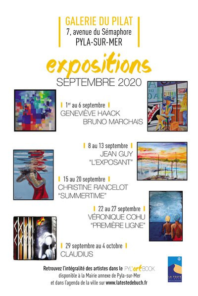 Exposition de peinture - Geneviève Haack/Bruno Marchais