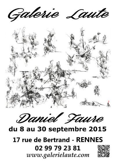 D. Faure invité d'honneur de la Galerie Laute à Rennes