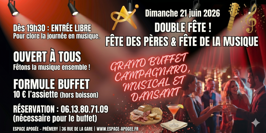 Fête de la Musique et des Pères en Live avec Mickaël Pigeat
