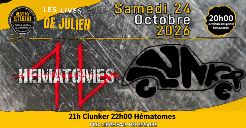 Hématomes // Clunker ... les Lives de Julien