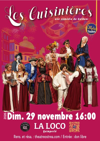 "Les cuisinières" de goldoni à la LOCO à Quimperlé