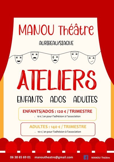 MANOU Théâtre  - Ateliers de Théâtre 