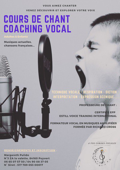 Margareth Pulido - Cours de chant