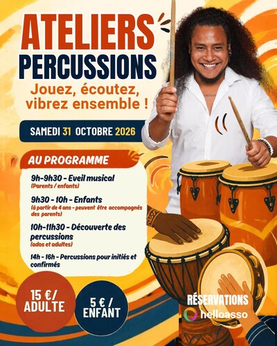 Stage de percussions | Trets