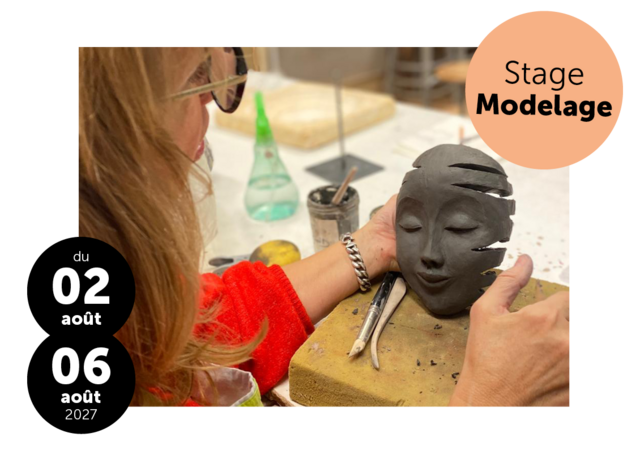 Stage Vacances d'Été 3 / Modelage Céramique