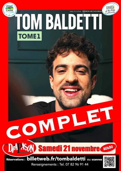 TOM BALDETTI -  "Tome 1" : COMPLET