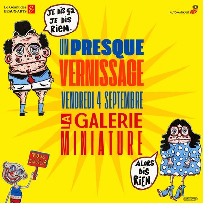 Un presque vernissage