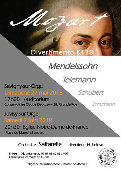 Concert Mozart Mendelssohn