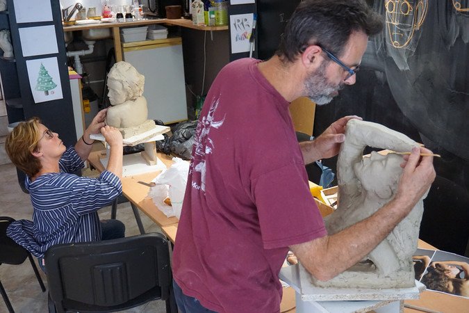 Ecole RB-Arts - Cours du soir de modelage ado et adulte tout niveau