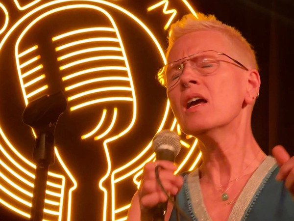 La chanteuse Hildegarde Wanzlawe