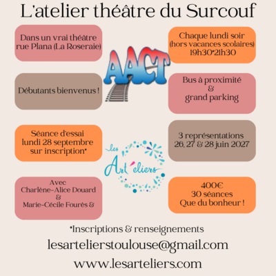 Les Art'eliers - Atelier Théâtre