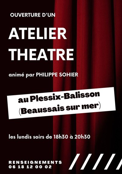 Philippe Sohier - Atelier Théâtre