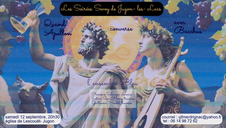 " Quand Apollon converse avec Bacchus"