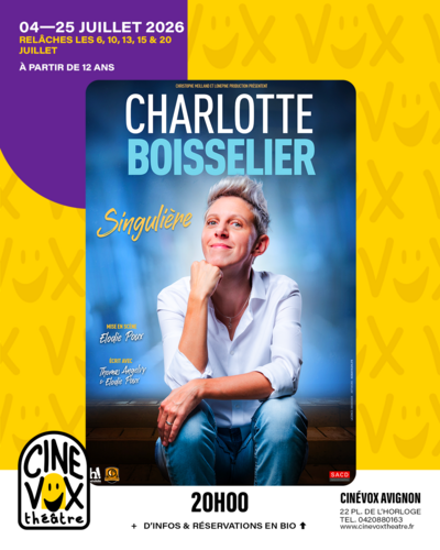 Singulière, de Charlotte Boisselier
