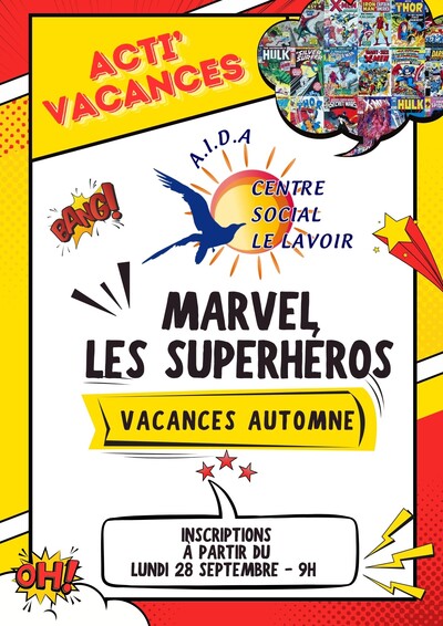 Acti'vacances - Marvel les superhéros