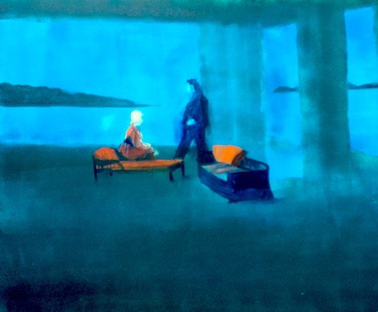 Anne Le Port-Boulat Exposition de peinture à l'huile