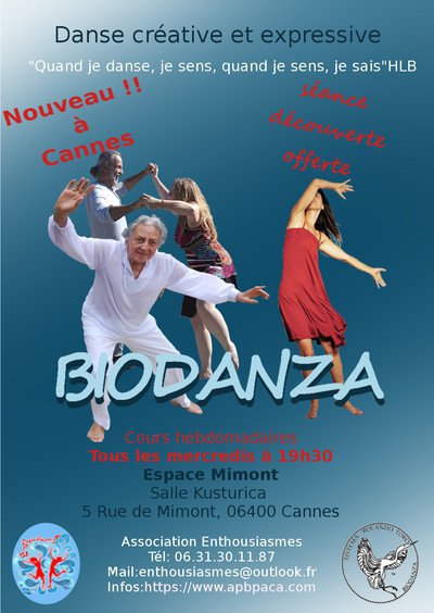 Association Enthousiasmes - Découverte Biodanza