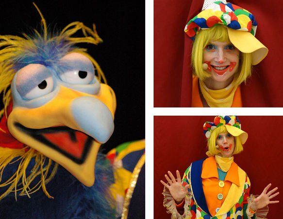 Clown Confetti & Kouak-Kouak        - Un spectacle enfants "magique plein de facétie" 