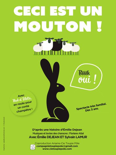 Compagnie Toupie Pôle - Ceci est un mouton ! Bêêêh oui !