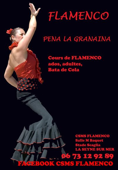 CSMS FLAMENCO - Cours de Flamenco traditionnel et bata de Cola