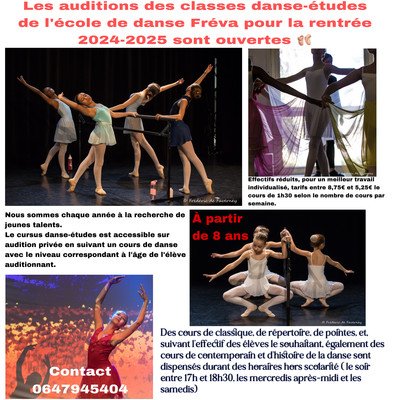 Ecole de danse FREVA - Classes de danse-études
