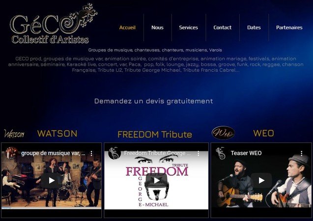 GECO PROD - Collectif d'artistes Varois