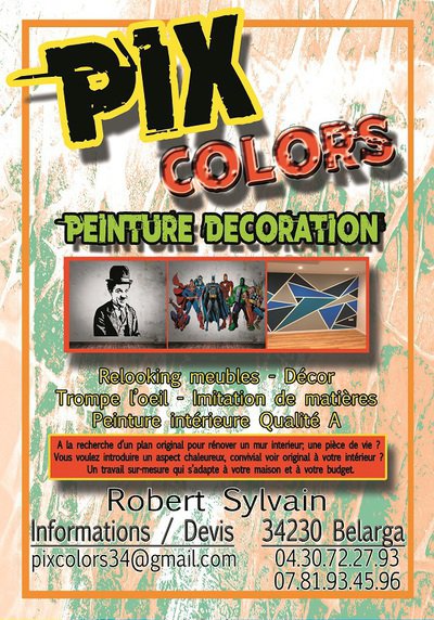 PIX COLORS - creation de decors
