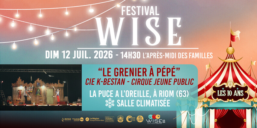 Spectacle pour enfant du Wise festival (le grenier à Pépé)