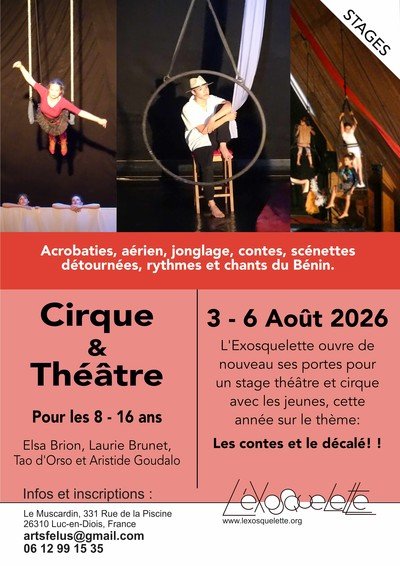 Stage Cirque et Théâtre - Enfants & Ados