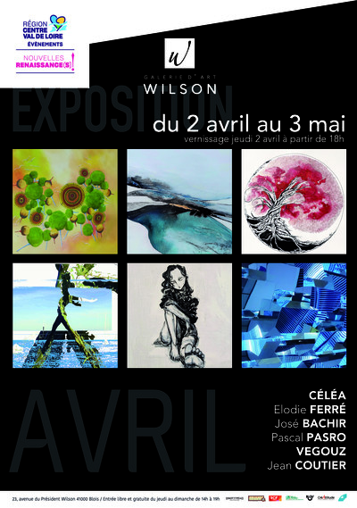 Avril 2026 à la Galerie d’Art Wilson