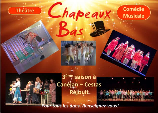 Chapeaux Bas - Ateliers de théâtre et de comédie musicale