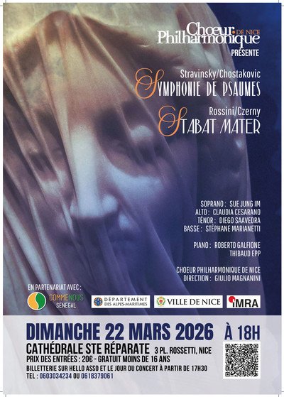 Concert du Chœur Philarmonique de Nice Stravinsky/Rossini