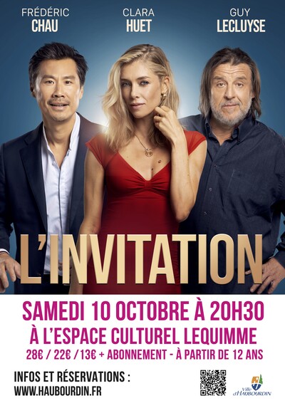 L'invitation - Frédéric Chau et Guy Lecluyse (Théâtre)