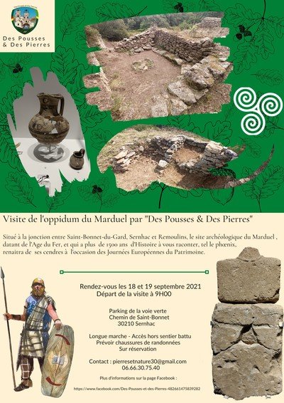 JEP : Visite de l'Oppidum du Marduel