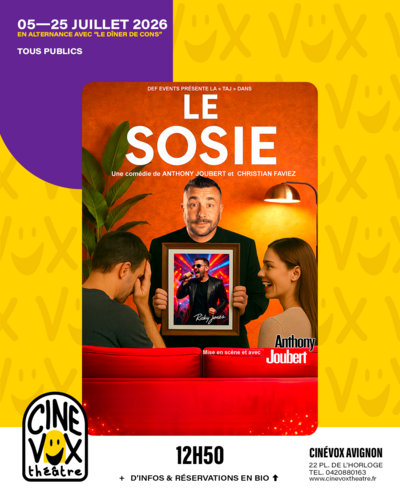 Le Sosie, avec Anthony Joubert