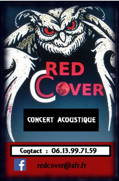RED COVER - Groupe pour apéros-concerts, concerts en salles, en terrasse