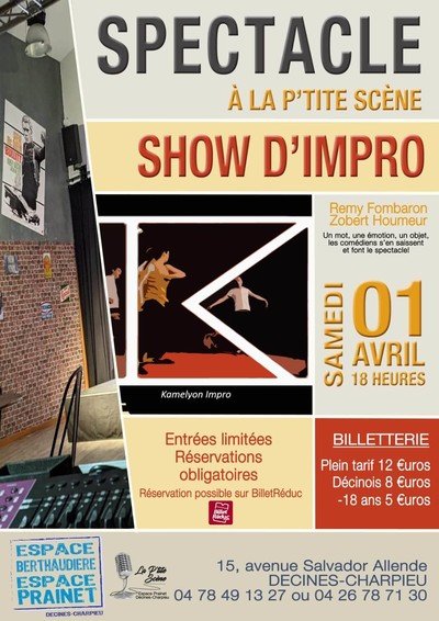 Remy FOMBARON et Zobert HOUMEUR - Show d'impro