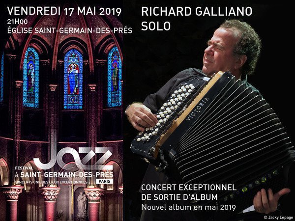 Richard Galliano récital d'accordéon 