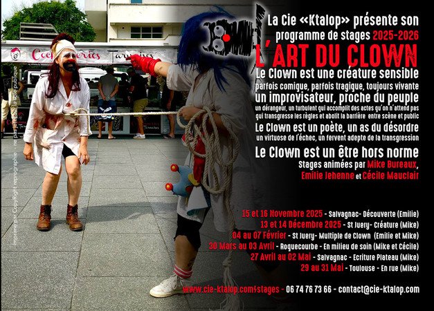Stage Clown initiation et découverte