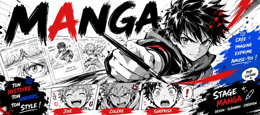 Stage Manga — Personnages, expressions, décors et narration