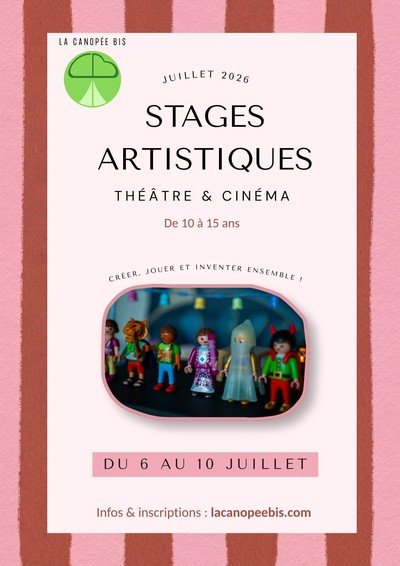 Stage théâtre juillet 2026