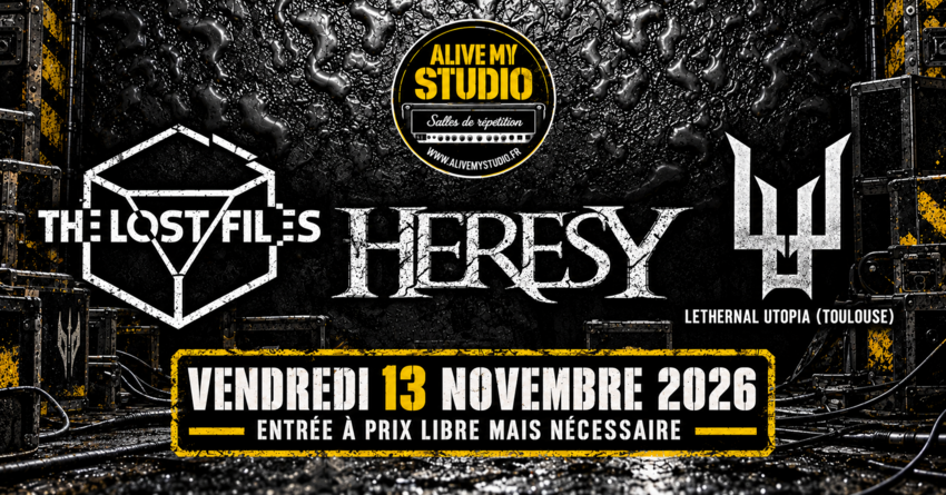 THE LOST FILES × LETHERNAL UTOPIA × HERESY... les Lives d'Al