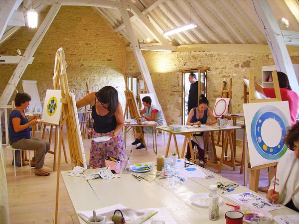 ATELIER DU LAURIER ROUGE - DESSIN PEINTURE CRÉATIVITÉ MANDALA