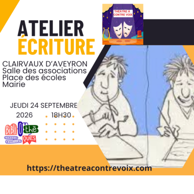 Atelier d'écriture