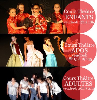 CieKafeine - Cours Théâtre Enfants Ados Adultes 
