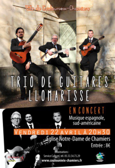 Concert du trio de guitares LLomarisse