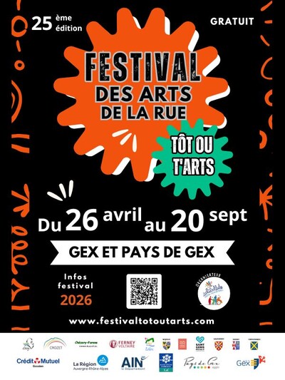 Festival Tôt ou T'Arts - Week-end EVENEMENT