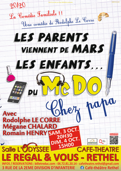 Les parents viennent de Mars, les enfants du Mc Do (Papa)